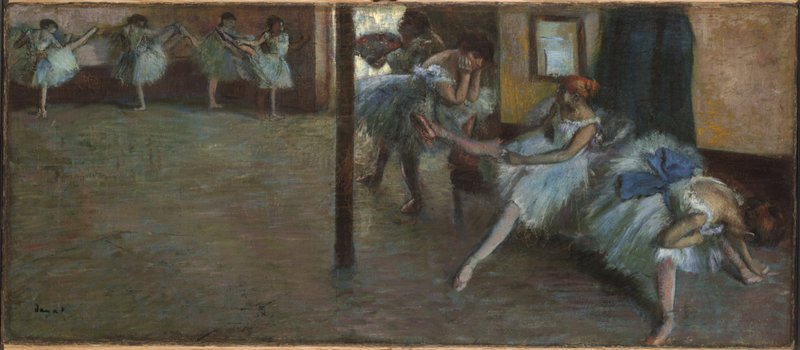 Edgar Degas Art - Ballerinas
